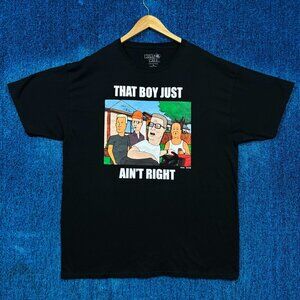 King of the Hill That Boy Just Aint Right Cartoon T-Shirt Size Extra Large